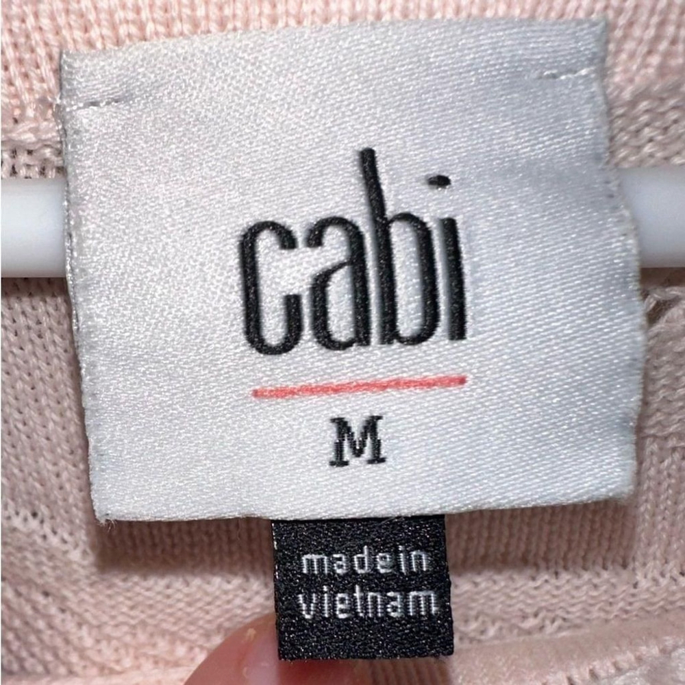 Cabi Pink Shy Boxy Pullover Knit Sweater - Picture 9 of 10